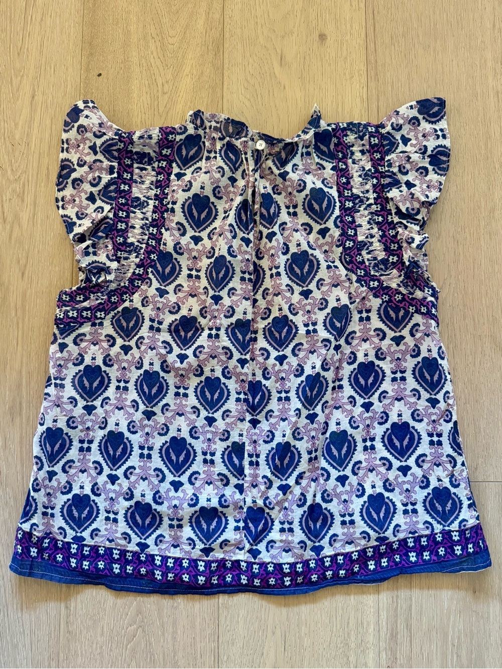 Sea New York Brigitte Border Tank in Violet - Picture 4 of 7